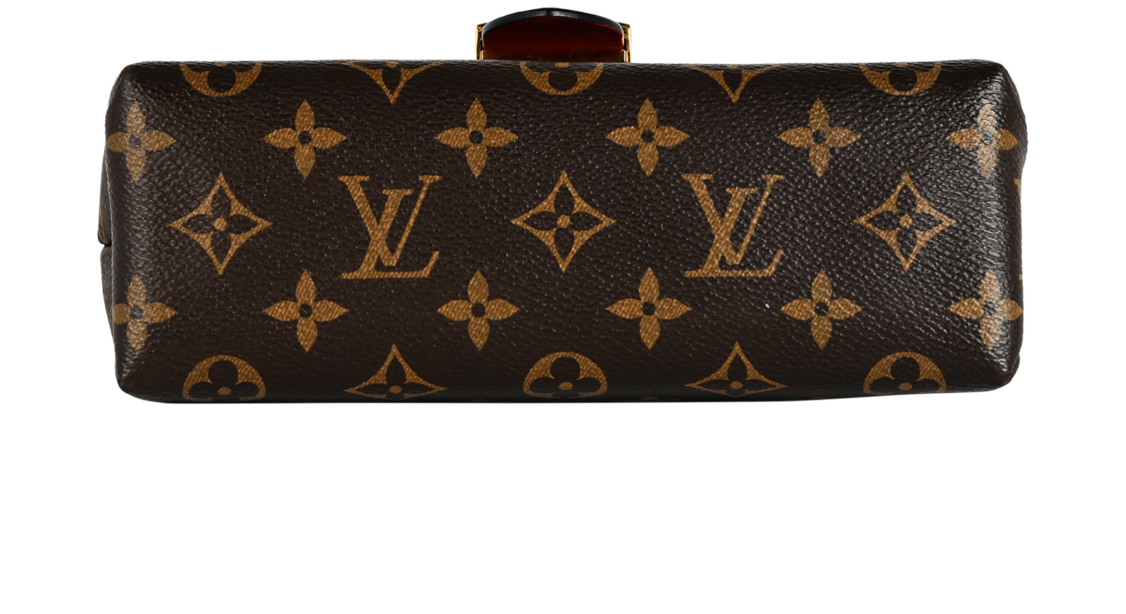 Locky BB, &pound;995, Handbags, Brown/Red, Canvas/Leather, Top view